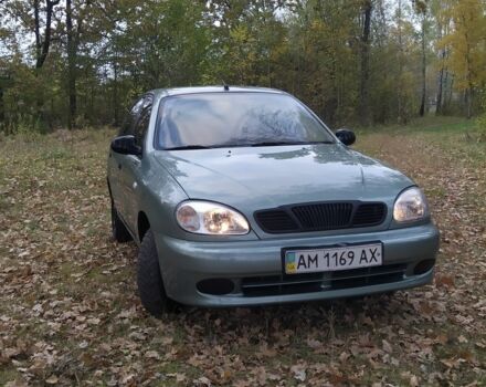 Зеленый Дэу Сенс, объемом двигателя 1.3 л и пробегом 160 тыс. км за 1500 $, фото 1 на Automoto.ua