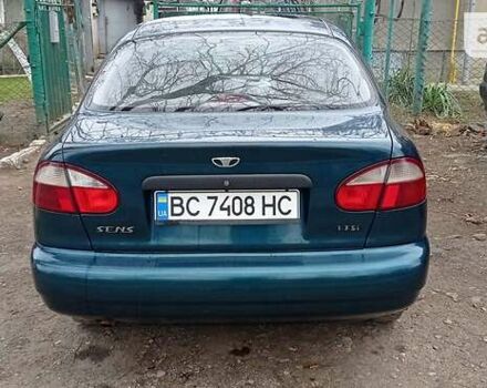 Зелений Деу Сенс, об'ємом двигуна 1.3 л та пробігом 210 тис. км за 1100 $, фото 1 на Automoto.ua