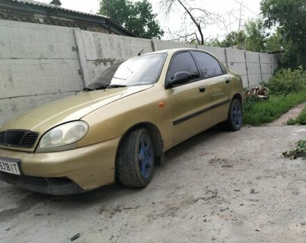 Зелений Деу Сенс, об'ємом двигуна 1.3 л та пробігом 210 тис. км за 1000 $, фото 1 на Automoto.ua