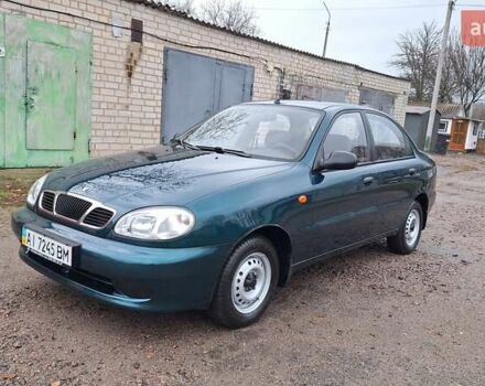 Зеленый Дэу Сенс, объемом двигателя 1.3 л и пробегом 48 тыс. км за 2950 $, фото 1 на Automoto.ua