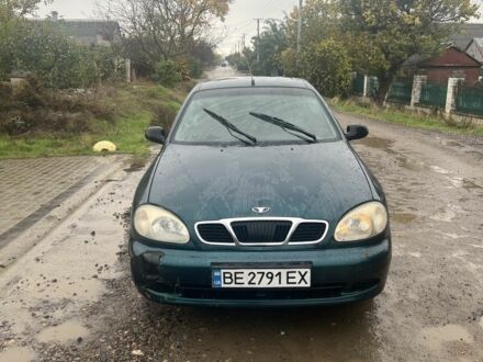 Зелений Деу Сенс, об'ємом двигуна 1.6 л та пробігом 251 тис. км за 2000 $, фото 1 на Automoto.ua