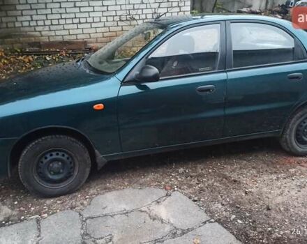 Зеленый Дэу Сенс, объемом двигателя 1.3 л и пробегом 135 тыс. км за 2200 $, фото 1 на Automoto.ua