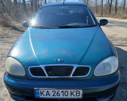 Зеленый Дэу Сенс, объемом двигателя 1.4 л и пробегом 145 тыс. км за 1496 $, фото 1 на Automoto.ua