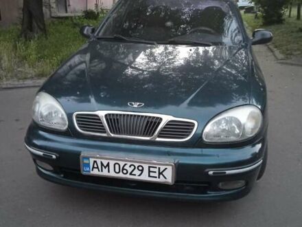 Зелений Деу Сенс, об'ємом двигуна 0 л та пробігом 200 тис. км за 2000 $, фото 1 на Automoto.ua