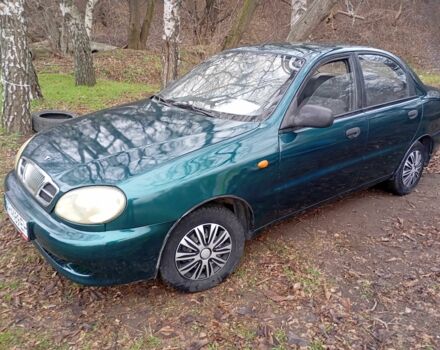 Зелений Деу Сенс, об'ємом двигуна 1.3 л та пробігом 75 тис. км за 950 $, фото 1 на Automoto.ua