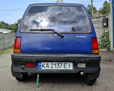 Синий Дэу Тико, объемом двигателя 0.8 л и пробегом 159 тыс. км за 968 $, фото 1 на Automoto.ua
