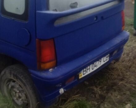 Синий Дэу Тико, объемом двигателя 0.8 л и пробегом 10 тыс. км за 356 $, фото 1 на Automoto.ua