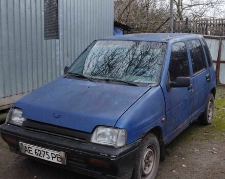 Синий Дэу Тико, объемом двигателя 0.9 л и пробегом 200 тыс. км за 593 $, фото 1 на Automoto.ua