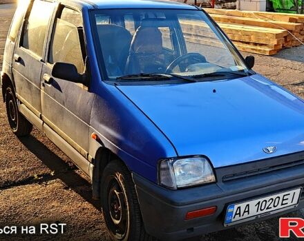 Синий Дэу Тико, объемом двигателя 0.8 л и пробегом 78 тыс. км за 1000 $, фото 1 на Automoto.ua