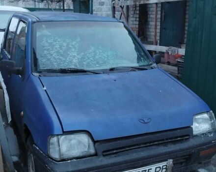 Синий Дэу Тико, объемом двигателя 0.8 л и пробегом 270 тыс. км за 291 $, фото 1 на Automoto.ua