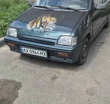 Зеленый Дэу Тико, объемом двигателя 0.8 л и пробегом 140 тыс. км за 1200 $, фото 1 на Automoto.ua