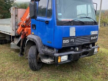 Синій Даф 55, об'ємом двигуна 5.9 л та пробігом 300 тис. км за 16000 $, фото 1 на Automoto.ua