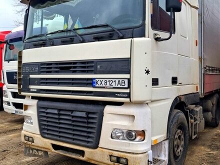 Белый Даф 95, объемом двигателя 12.8 л и пробегом 680 тыс. км за 7000 $, фото 1 на Automoto.ua