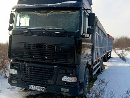 Черный Даф 95, объемом двигателя 12.6 л и пробегом 550 тыс. км за 12300 $, фото 1 на Automoto.ua