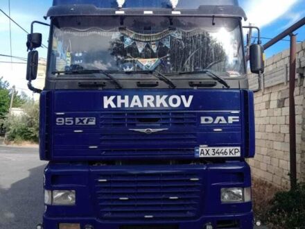 Синій Даф 95, об'ємом двигуна 12.58 л та пробігом 180 тис. км за 8000 $, фото 1 на Automoto.ua