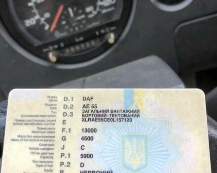 Красный Даф АЕ, объемом двигателя 5.9 л и пробегом 950 тыс. км за 7500 $, фото 4 на Automoto.ua