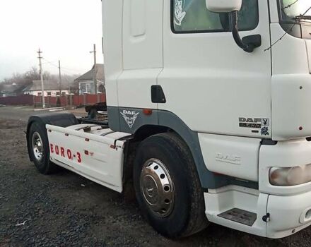 Белый Даф СФ, объемом двигателя 13 л и пробегом 130 тыс. км за 9550 $, фото 1 на Automoto.ua