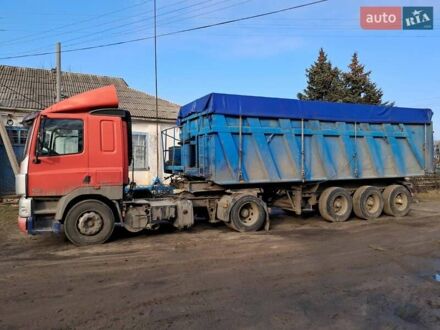 Даф СФ 2003 в Покровском на Automoto.ua Красный Даф СФ, объемом двигателя 12.58 л и пробегом 2 тыс. км за 14900 $, фото 1 на Automoto.ua