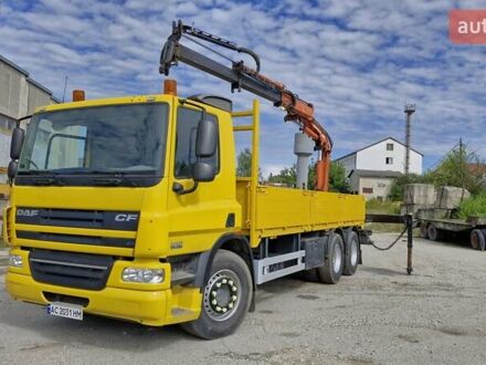 Даф CF 2012 у Тернополі на Automoto.ua Жовтий Даф CF, об'ємом двигуна 9.2 л та пробігом 244 тис. км за 48500 $, фото 1 на Automoto.ua