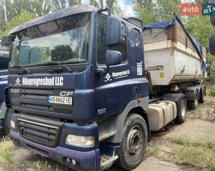 Синий Даф СФ, объемом двигателя 12.9 л и пробегом 684 тыс. км за 12000 $, фото 1 на Automoto.ua
