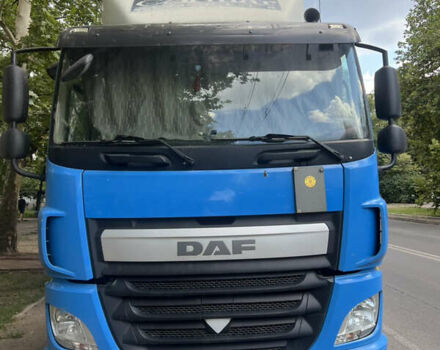 Синий Даф СФ, объемом двигателя 10.84 л и пробегом 800 тыс. км за 32000 $, фото 2 на Automoto.ua