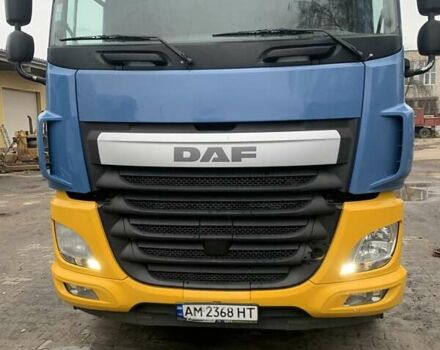 Синій Даф CF, об'ємом двигуна 12.9 л та пробігом 600 тис. км за 20000 $, фото 1 на Automoto.ua