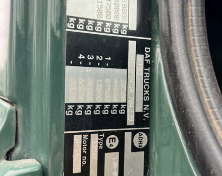 Зеленый Даф СФ, объемом двигателя 12.58 л и пробегом 149 тыс. км за 8500 $, фото 10 на Automoto.ua