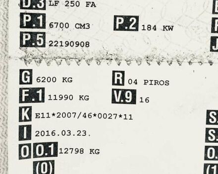 Червоний Даф LF, об'ємом двигуна 6.7 л та пробігом 574 тис. км за 37600 $, фото 65 на Automoto.ua