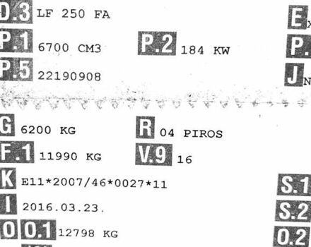 Красный Даф ЛФ, объемом двигателя 6.7 л и пробегом 574 тыс. км за 36900 $, фото 62 на Automoto.ua