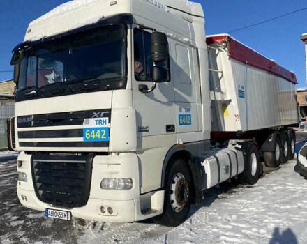 Белый Даф ХФ 105, объемом двигателя 12.9 л и пробегом 1 тыс. км за 15500 $, фото 5 на Automoto.ua