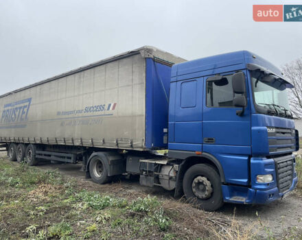Синий Даф ХФ 105, объемом двигателя 0 л и пробегом 960 тыс. км за 17500 $, фото 4 на Automoto.ua