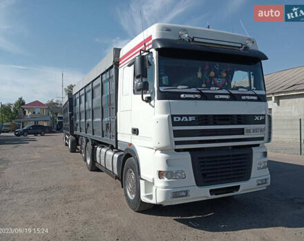 Белый Даф ХФ, объемом двигателя 12.6 л и пробегом 1 тыс. км за 19500 $, фото 1 на Automoto.ua