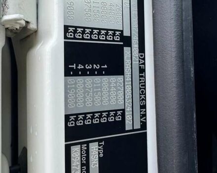 Білий Даф XF, об'ємом двигуна 11 л та пробігом 512 тис. км за 53128 $, фото 20 на Automoto.ua