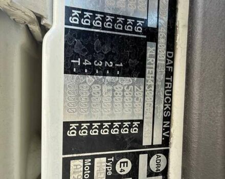 Білий Даф XF, об'ємом двигуна 12.9 л та пробігом 991 тис. км за 16003 $, фото 35 на Automoto.ua