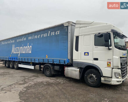 Белый Даф ХФ, объемом двигателя 12.9 л и пробегом 844 тыс. км за 21500 $, фото 2 на Automoto.ua