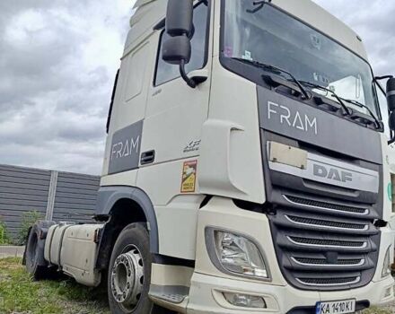 Белый Даф ХФ, объемом двигателя 12.9 л и пробегом 912 тыс. км за 16000 $, фото 3 на Automoto.ua