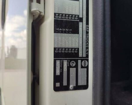 Білий Даф XF, об'ємом двигуна 12.9 л та пробігом 508 тис. км за 25000 $, фото 6 на Automoto.ua