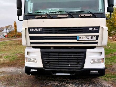 Даф XF 2005 у Новых Санжарах на Automoto.ua Білий Даф XF, об'ємом двигуна 12 л та пробігом 0 тис. км за 9000 $, фото 1 на Automoto.ua