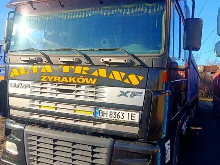 Даф XF 2005 у Белгород-Днестровском на Automoto.ua Чорний Даф XF, об'ємом двигуна 12.6 л та пробігом 1200 тис. км за 10000 $, фото 1 на Automoto.ua
