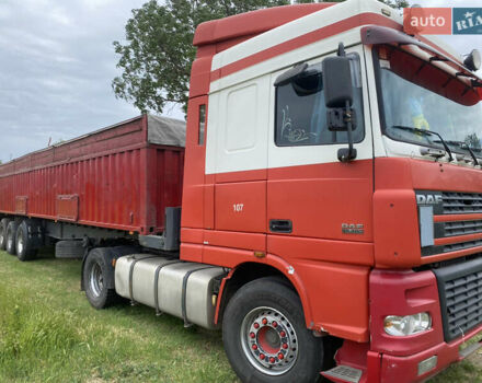 Красный Даф ХФ, объемом двигателя 12.5 л и пробегом 1 тыс. км за 13500 $, фото 3 на Automoto.ua