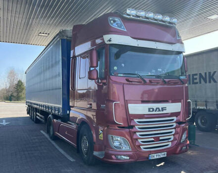 Красный Даф ХФ, объемом двигателя 12.9 л и пробегом 1 тыс. км за 25999 $, фото 1 на Automoto.ua