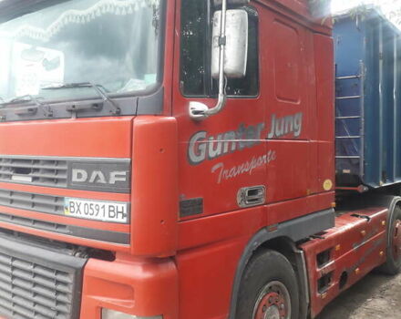 Червоний Даф XF, об'ємом двигуна 12.6 л та пробігом 9 тис. км за 8000 $, фото 3 на Automoto.ua