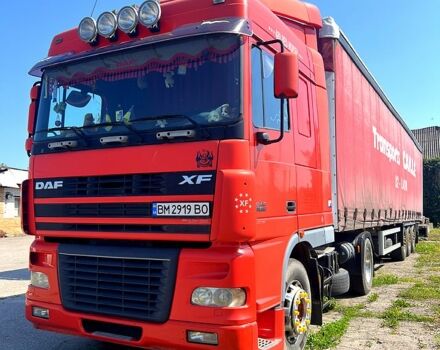 Червоний Даф XF, об'ємом двигуна 12 л та пробігом 100 тис. км за 14000 $, фото 1 на Automoto.ua