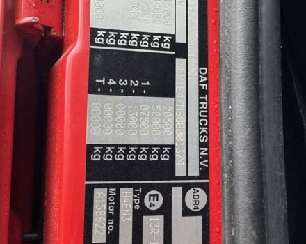 Червоний Даф XF, об'ємом двигуна 12.9 л та пробігом 741 тис. км за 21999 $, фото 33 на Automoto.ua