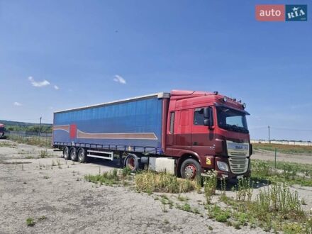 Красный Даф ХФ, объемом двигателя 12.9 л и пробегом 835 тыс. км за 21000 $, фото 1 на Automoto.ua