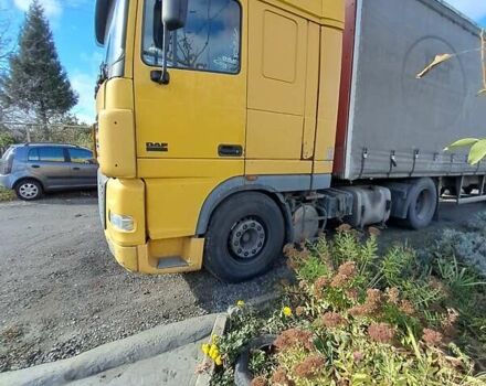 Желтый Даф ХФ, объемом двигателя 12.58 л и пробегом 1 тыс. км за 5000 $, фото 1 на Automoto.ua