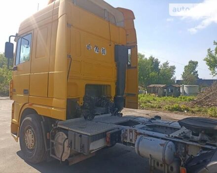 Желтый Даф ХФ, объемом двигателя 12.58 л и пробегом 1 тыс. км за 8500 $, фото 3 на Automoto.ua