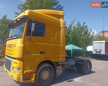 Желтый Даф ХФ, объемом двигателя 12.58 л и пробегом 1 тыс. км за 8500 $, фото 2 на Automoto.ua