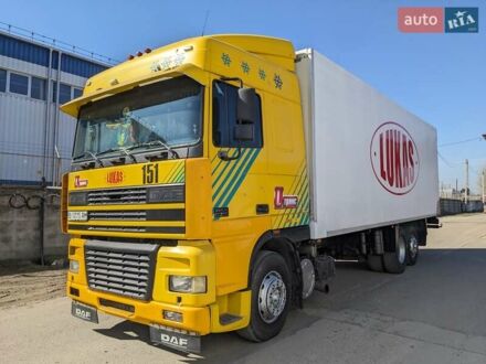 Даф ХФ 2000 в Кременчуге на Automoto.ua Желтый Даф ХФ, объемом двигателя 12.6 л и пробегом 615 тыс. км за 9999 $, фото 1 на Automoto.ua