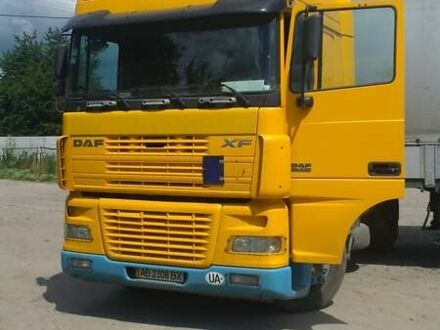 Даф ХФ 2004 в Виннице на Automoto.ua Желтый Даф ХФ, объемом двигателя 12.6 л и пробегом 1 тыс. км за 10300 $, фото 1 на Automoto.ua
